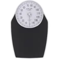 Adler Kjøkkenvekt | Mekanisk badevekt | AD 8177 | Maksimal vekt (bæreevne) 150 kg | Nøyaktighet 1000 g | Svart
