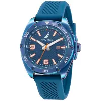 Nautica Naptcf201 44mm 10atm Quartz Analogical Klokke