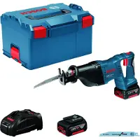 Bosch Powertools Professional Gsa 18 V-li+2x5.0ah+l-boxx Bajonettsag