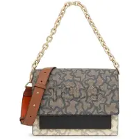 Tous for woman. 2001799554 M.audree Chain K Icon Beige-Ne grey shoulder bag (OSFA), Casual, Polyurethane