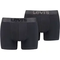 Levi's Boxershorts - 2-pack - Black - - S - Small - Boxershorts