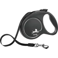Flexi Black Design L bånd 5 m, 50 kg, blå