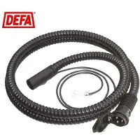 Defa Miniplug indtagskabel 2,0m sort