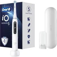 Oral-B Braun iO5 Quite White elektrisk tandbørste