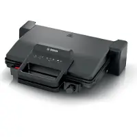 Bosch TCG3323 - Grill - elektrisk - 1364 cm2 - svart