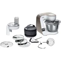 Bosch MUM5 MUM5XW10 - Kjøkkenmaskin - 1000 W - hvit/sjampanje