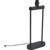 QAZQA Moderne bordlampe svart - Thijmen