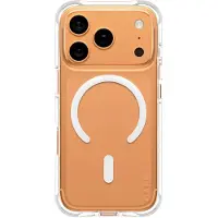 CARE by PanzerGlass Samba Case Transparent w. White MagSafe iPhone 18 Pro | 17 Pro