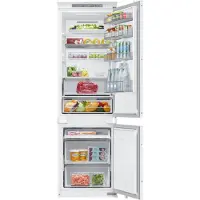 Samsung BRB70F26CES0EO integrert kombiskap 267 l E 54 cm hvit