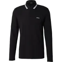 BOSS Plisy 10266738 Green Langermet Poloskjorte