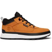 Timberland for man. TB0A2DMV7541 Field Trekker brown leather shoes (43), Flat, Laces, Casual