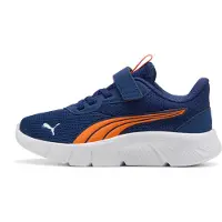 Puma FlexFocus Modern Sneakers Kids, Shoes, Blue Jewel/Rickie Orange/White, 32.5