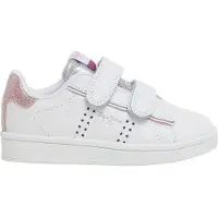 Pepe Jeans for girl. PGS30601 Player Night GK white leather shoes (29), Flat, Velcro, Casual, children's fashion