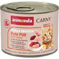 Animonda Carny Sparepakke Single Protein Adult 24 x 200 g - Kalkun pur