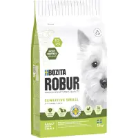 Bozita Robur Adult Small Breed Sensitive Lam - Sparepakke: 2 x 7,5 kg