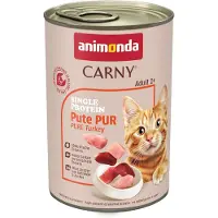 Animonda Carny Sparepakke Single Protein Adult 24 x 400 g - Kalkun pur