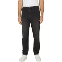 Pepe Jeans for man. PM2084029FG Jeans Tapered Gymdigo Cage black (31/30), Casual, Cotton, Denim