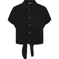 Pieces Vinsty Kort Ermet Bluse