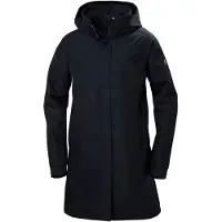 Helly Hansen Aden Long Regnkåpe, Dame, Navy