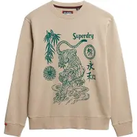 Superdry Tokyo Narrative Loose Fit Collegegenser