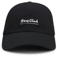 BOSS for man. 50555535 Derrel Slogan Cap black (OSFA), Casual, Cotton