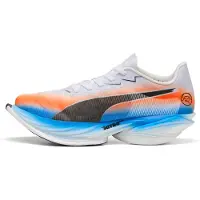 Puma FAST-R NITRO Elite 3 Ekiden Running Shoes Men, Shoes, White/Heat Fire/Black, 40.5