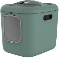 Rotho Biala XL green - cat litter box