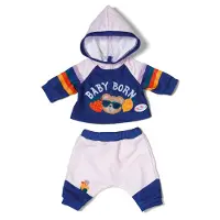 Baby Born joggedress 43 cm, marineblå