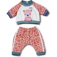 Baby Born Dukkeklær - Jungel joggesett - 36 cm - - OneSize - Dukkeklær