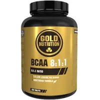 Gold Nutrition Bcaa 8:1:1 Tabletter Nøytral Smak 200 Enheter