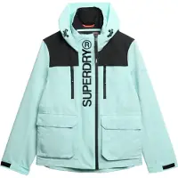 Superdry for woman. W5011847A Ultimate colour block windbreaker blue (S), Casual, Recycled Polister, Sustainable