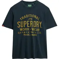 Superdry Machined Goods Workwear Kortarmet T-skjorte