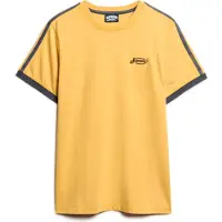 Superdry for man. M1012040A Essential Logo Retro St Yellow T-Shirt (M), Casual, Cotton, Short sleeve