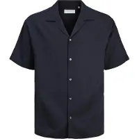 Jack & Jones Aaron Tencel Resort Kortarmet Skjorte