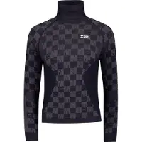 Mons Royale Ascender Merino Mock Neck Teknisk skjorte grå