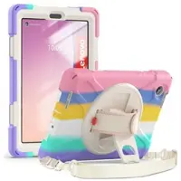 Mtp Products Lenovo Tab M8 Gen 4 Heavy Duty 360 Deksel med Håndrem - Fargerik