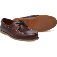 Timberland for man. TB0250772141 Leather boat shoes Classic brown (44), Casual