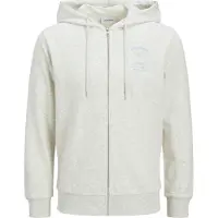 Jack & Jones One Color Summer Genser Med Hel Glidelås