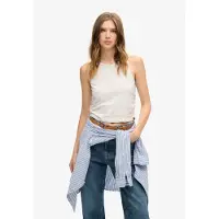 Superdry Ruched Ermeløs Topp