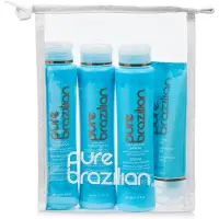 Pure Brazillian Home Care Kit 4-piece Sjampo 60 Ml