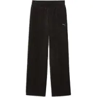 Puma Essentials Elevated Velour Pants Women, Clothing, Black, S