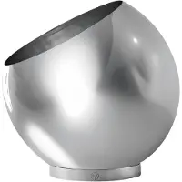 AYTM blomsterpotte Globe, Ø 37 cm, sølv, stål