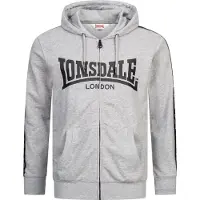 Lonsdale Bigton Genser Med Hel Glidelås
