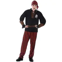 My Other Me Fun Company Piratkostyme Med Bandana