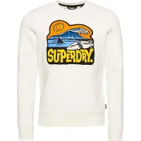 Superdry Vintage Travel Sticker Collegegenser