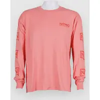 Nitro Team Langermet T-skjorte rosa