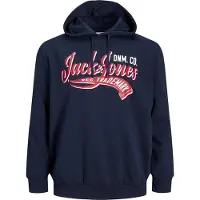 Jack & Jones Logo 2 Col Plus Size Hetteskjorte