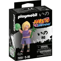 Playmobil Naruto - Ino - 71221 - 6 Deler - - OneSize - Lekefigur
