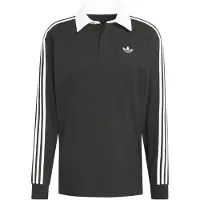Adidas 3 Stripes Rugby Langermet Poloskjorte