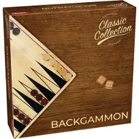 Tactic Brettspill - Backgammon - Classic+ Samling - Tre - - OneSize - Brettspill